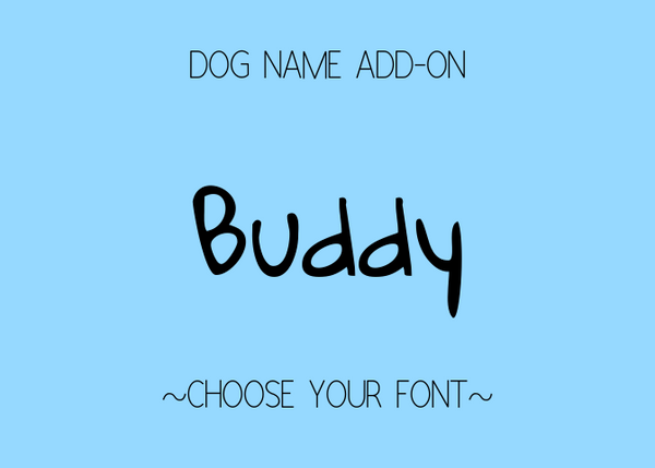 Dog Name Add-On