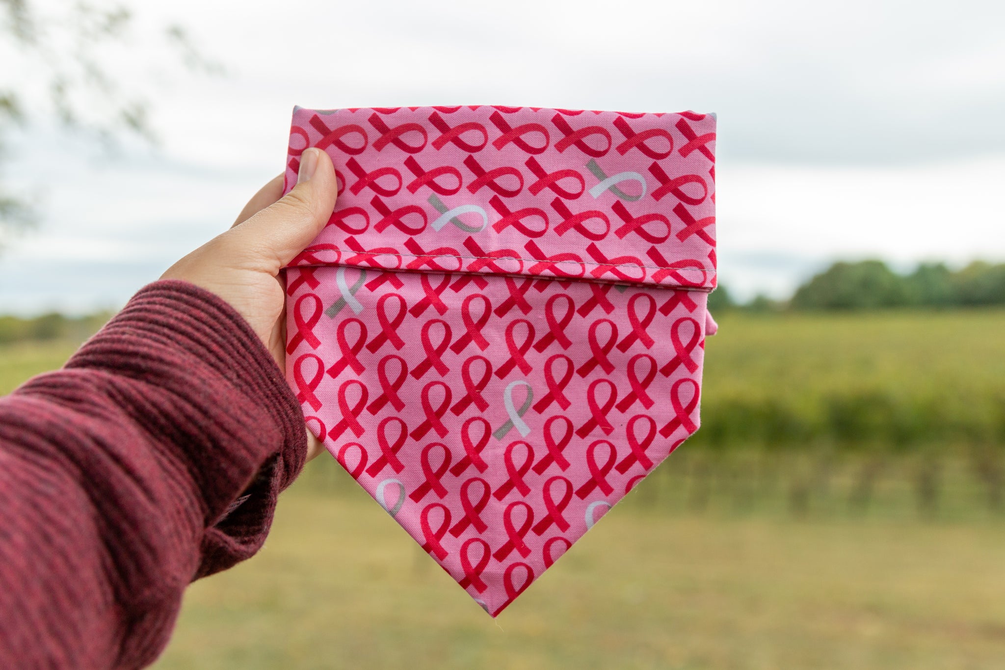 The Pink Ribbon Bandana