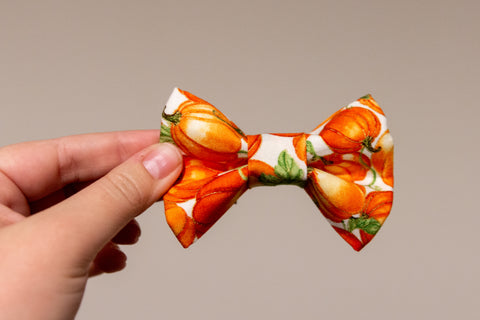 Too Many Pumpkins Bow Tie