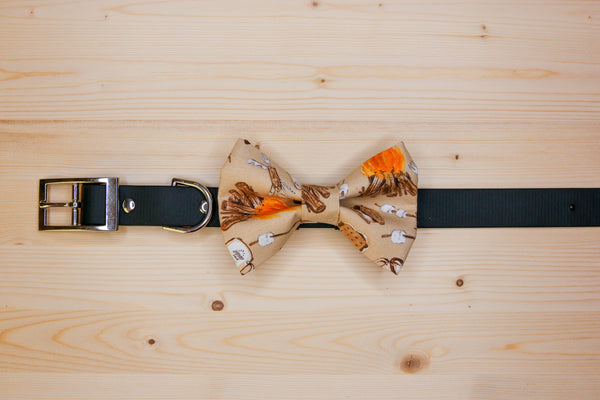 Campfires and Cocoa Bow Tie