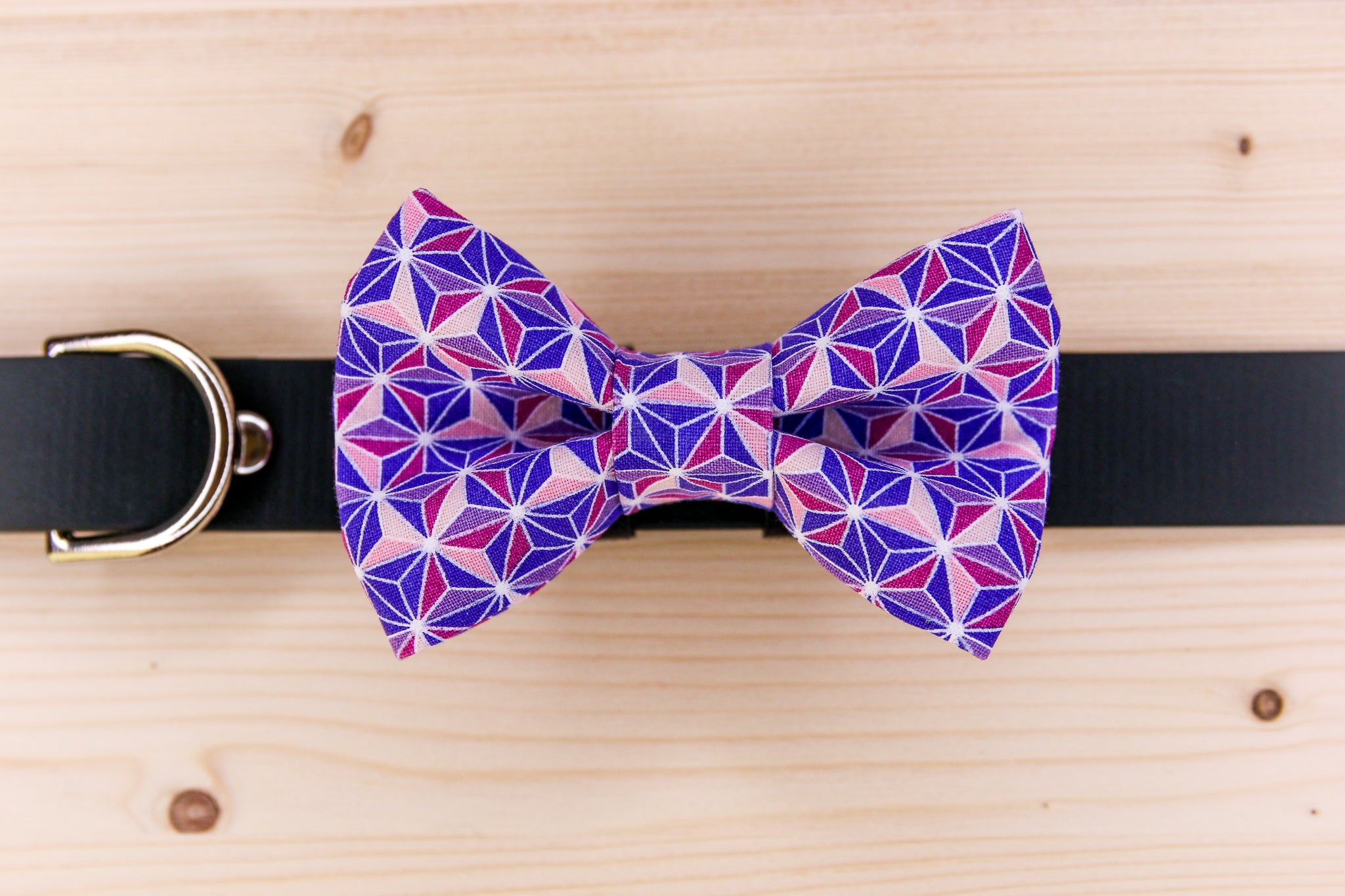 The Purple Wall Bow Tie