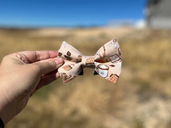 Campfires and Cocoa Bow Tie